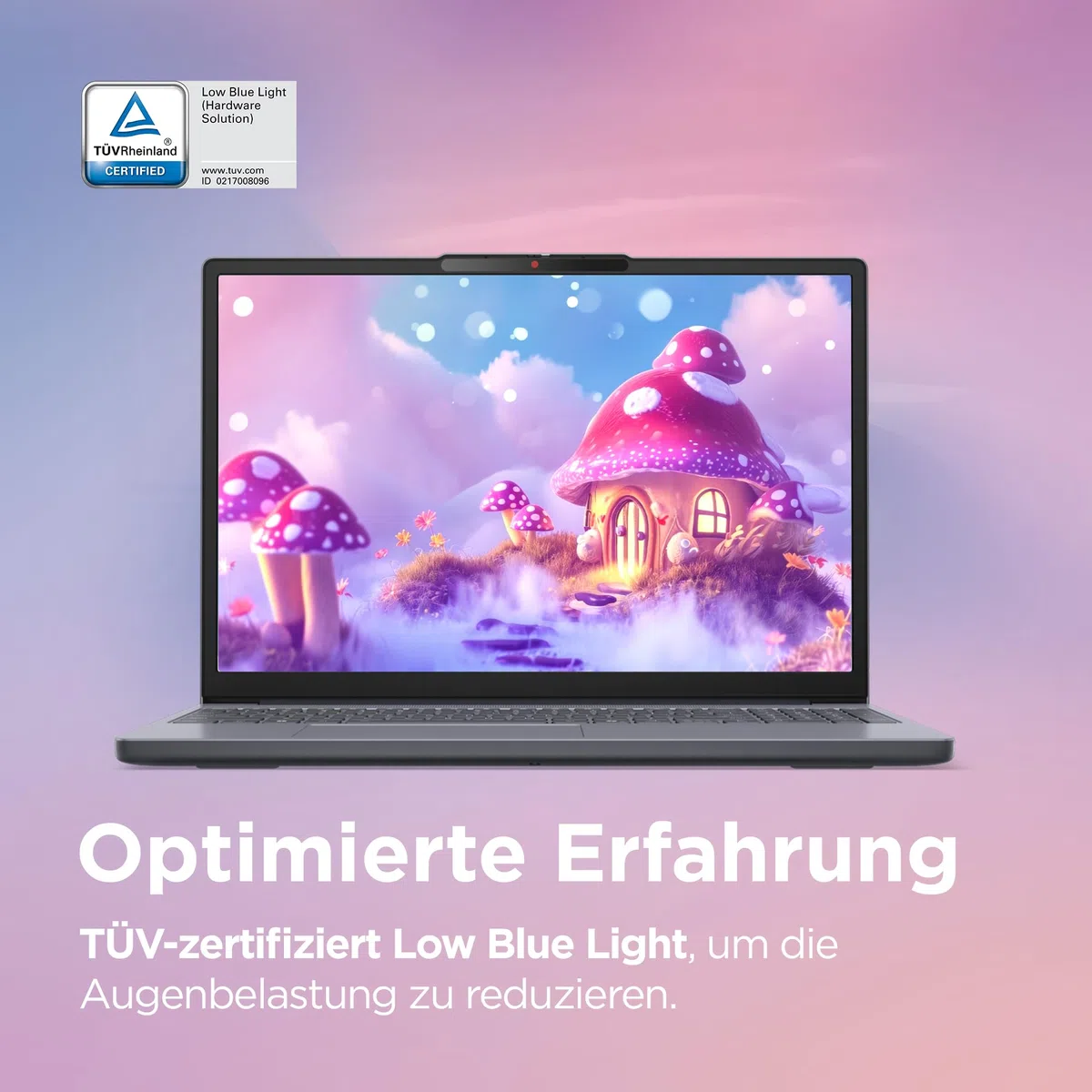 Lenovo IdeaPad Slim 3 Laptop | 16" WUXGA OLED Display | AMD Ryzen 5 150 | 16GB RAM | 512GB SSD | AMD Radeon Grafik | Windows 11 | QWERTZ | Grau | 3 Monate Premium Care