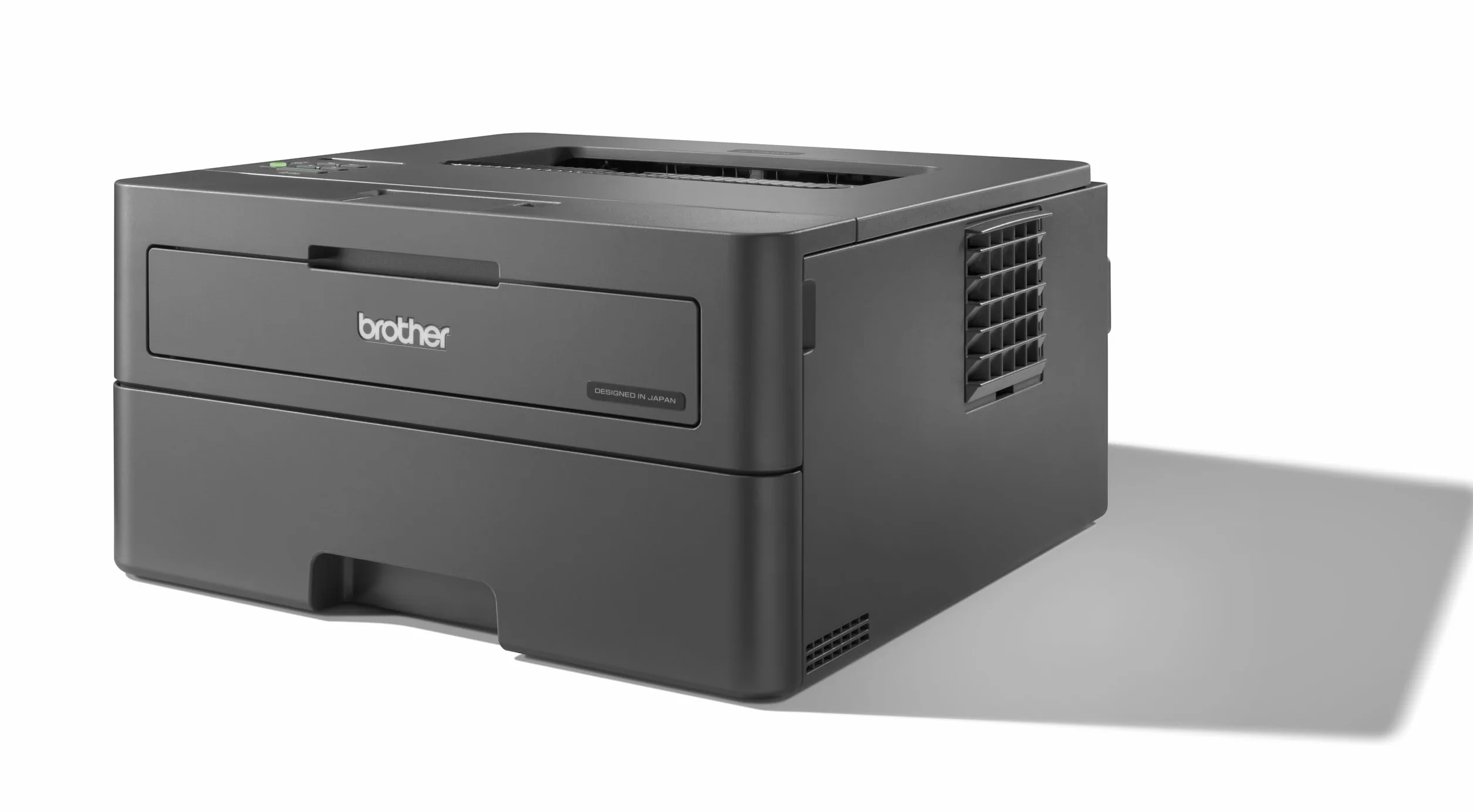 Brother HL-L2400DW Laserdrucker A4 Schwarz-Weiß mit WLAN, Automatischem Duplexdruck, LC-Display, Toner für bis zu 700 Seiten im Lieferumfang