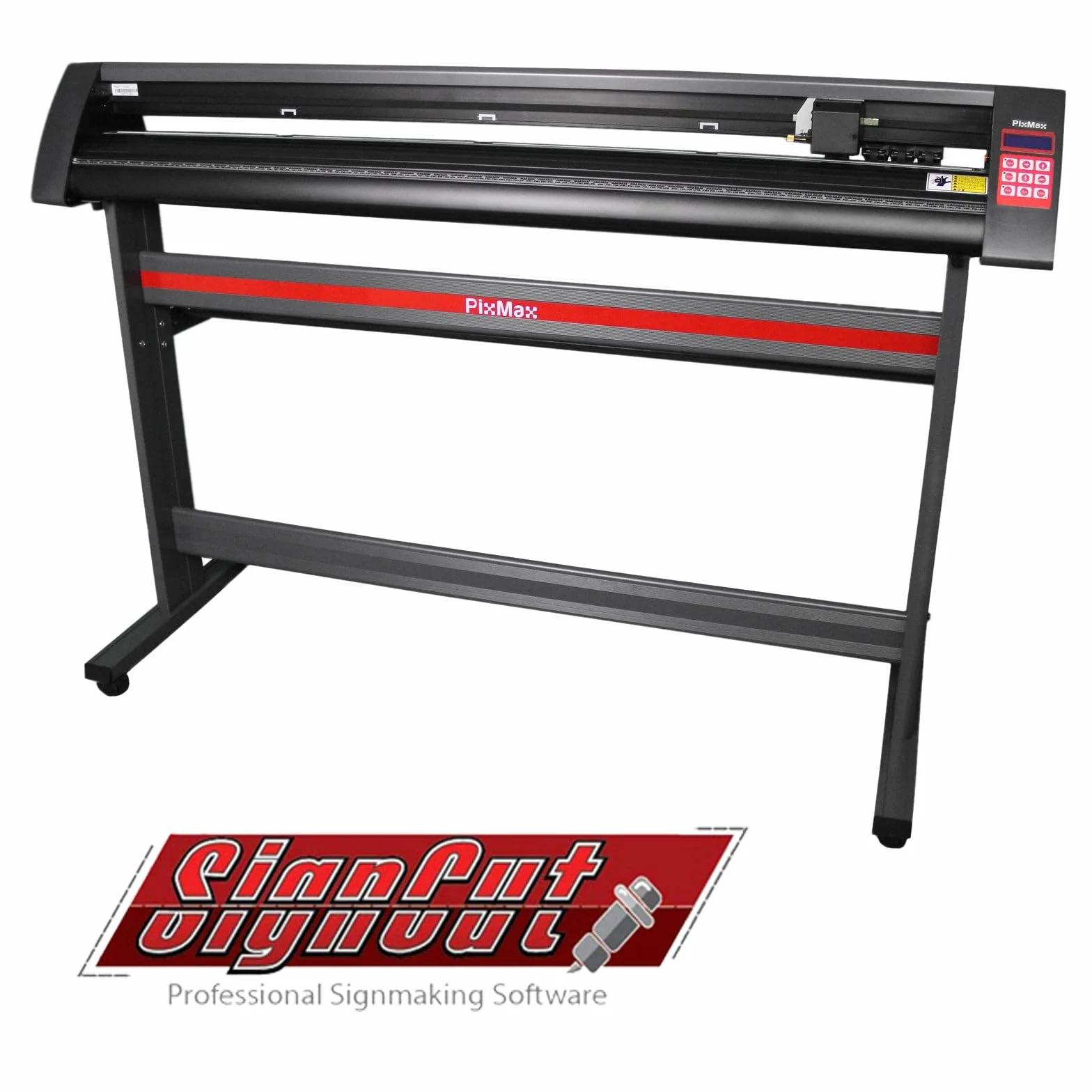 PixMax XL 1510mm Schneideplotter Plotter Folienplotter Folienschneider Schneidplotter Plotten mit 3 x Roland Schneidemesser Plus SignCut Software