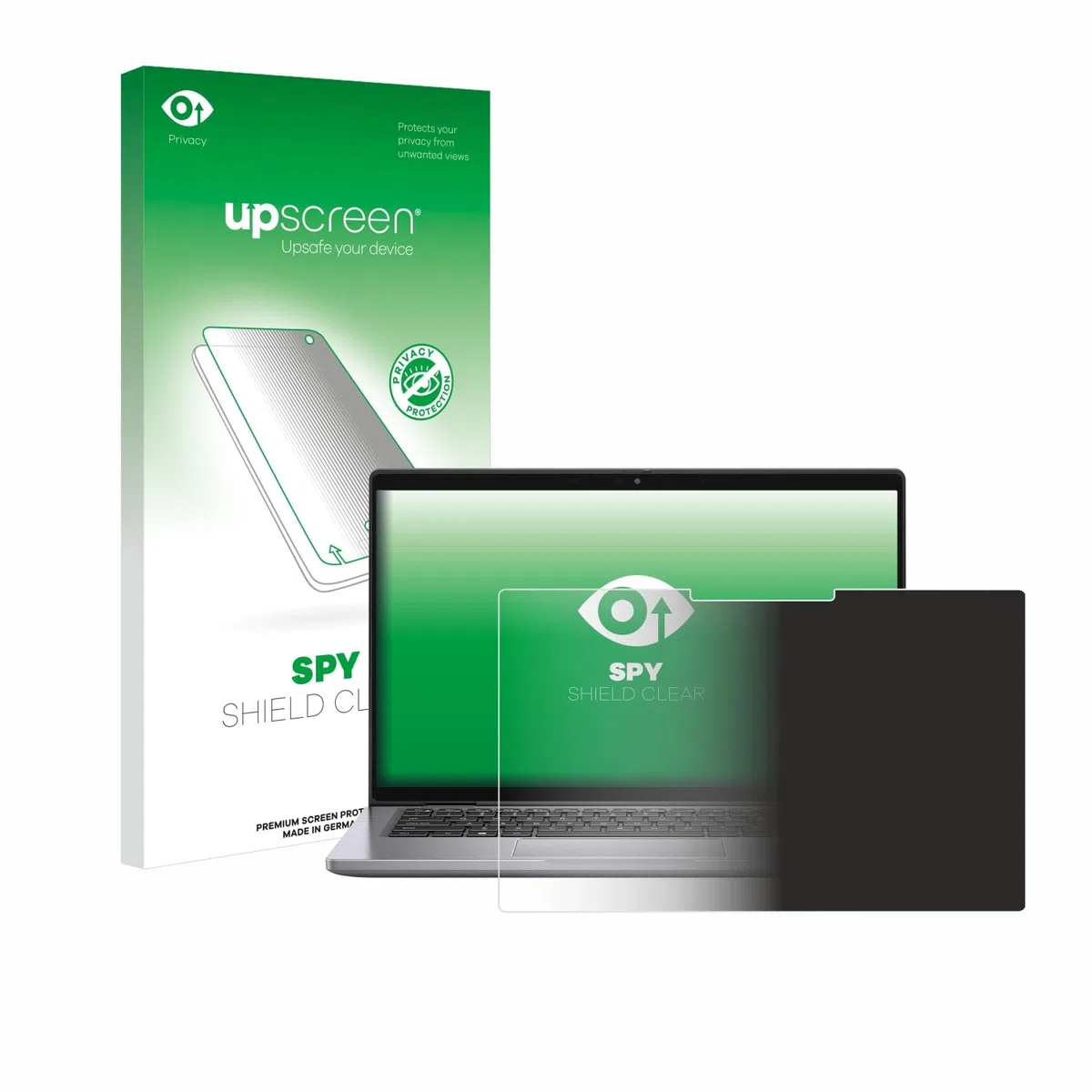 upscreen Anti-Spy Blickschutzfolie für Dell Latitude 7320 2-in-1 Made in Germany, Privacy Screen Displayschutz-Folie [Sichtschutz, Blaulichtfilter]