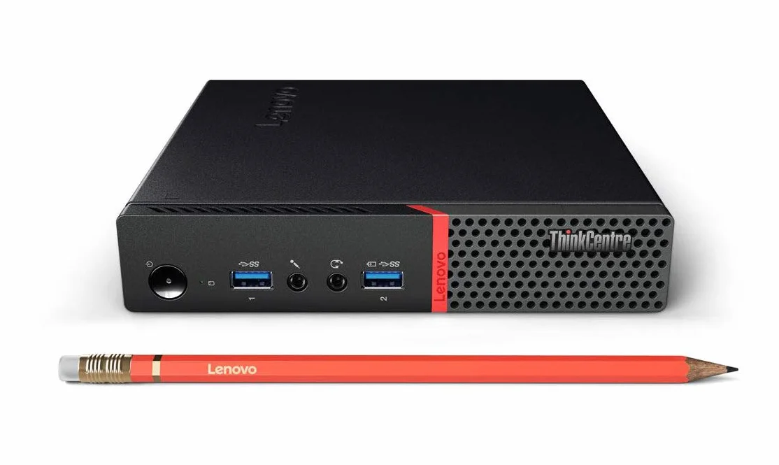 Lenovo ThinkCentre M910q Tiny USDT Intel Quad Core i5 256GB SSD Festplatte 8GB Speicher Windows 11 Pro inkl. W-LAN Business Desktop Computer Mini PC (Generalüberholt)