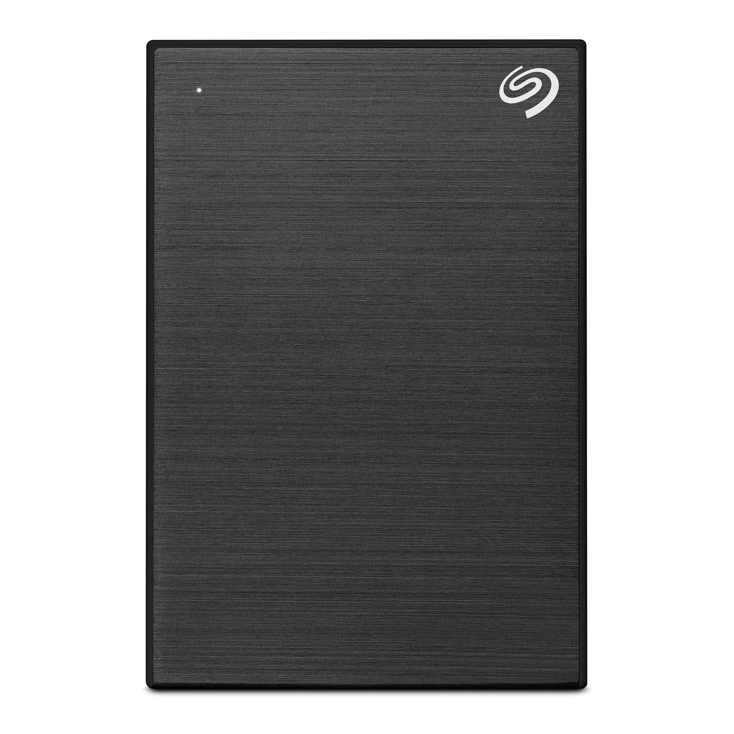 Seagate One Touch 4TB tragbare externe Festplatte, USB 3.0, Space Gray, Hardwareverschlüsselung mit Kennwortzugriff