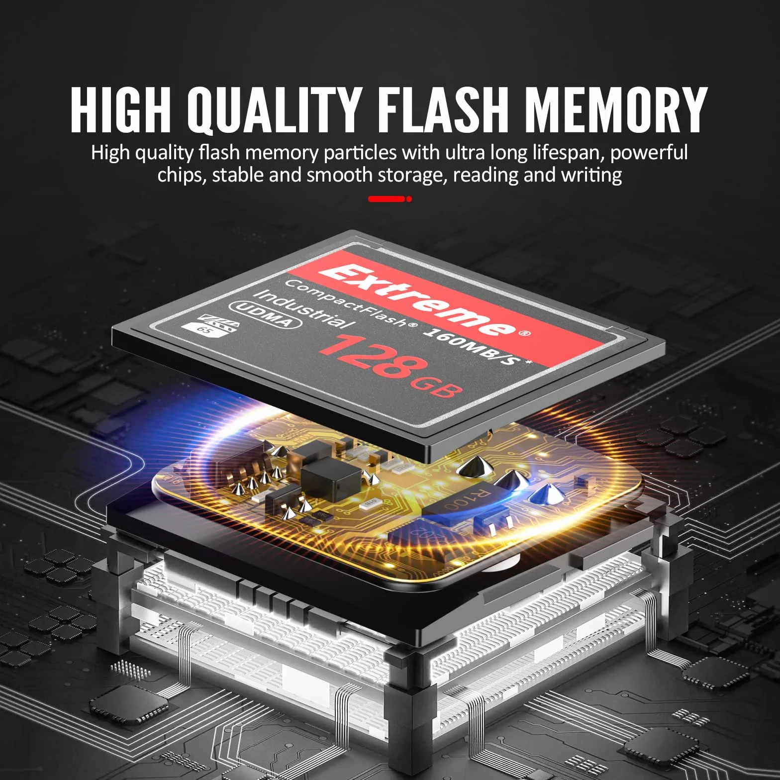 Extreme 64GB kompakte Flash-Speicherkarte, Original CF-Karte für professionelle Fotografen