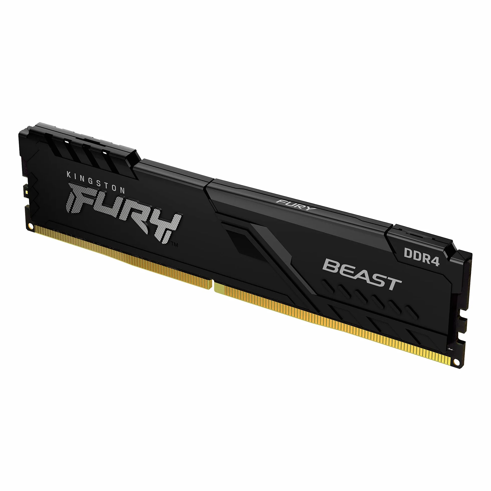 Kingston FURY Beast 16GB (2x8GB) 3200MHz DDR4 CL16 Desktop Speicher Kit mit 2 KF432C16BBK2/16