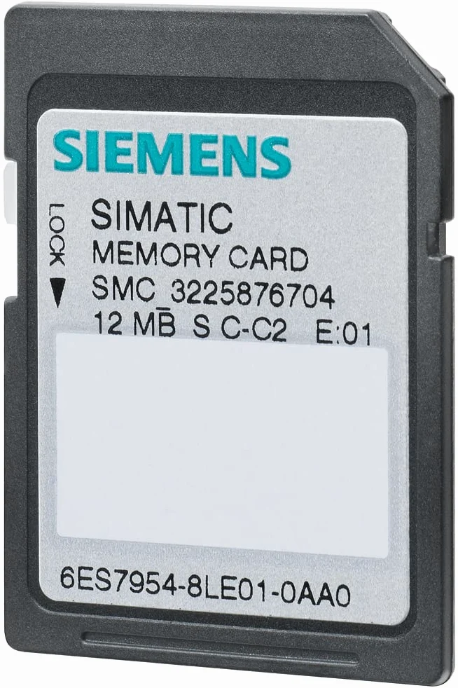 SIMATIC S7, Memory Card für S7-1x00 CPU/SINAMICS,