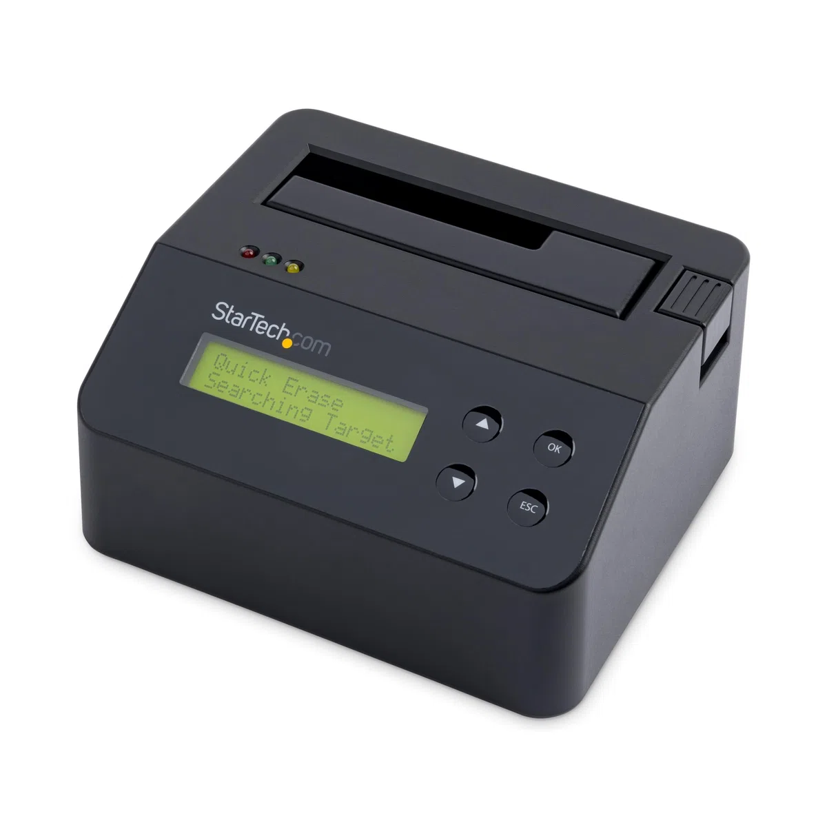 StarTech.com Festplatten Eraser - für 2,5" / 3,5" SATA SSD Laufwerk - USB 3.0 - 4Kn Unterstützung - Festplatten Dock
