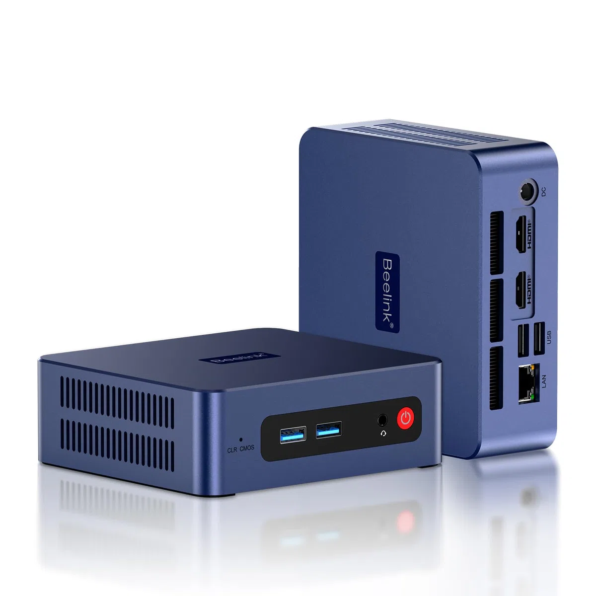 Beelink SER3 Mini PC AMD Ryzen 3 3200U bis zu 3.5 GHz, 8GB DDR4 RAM 480GB NVMe SSD Windows 11 Pro Mini Office Computer, Dual 4K HDMI, 1000Mbps LAN, WiFi 5/BT 5.0