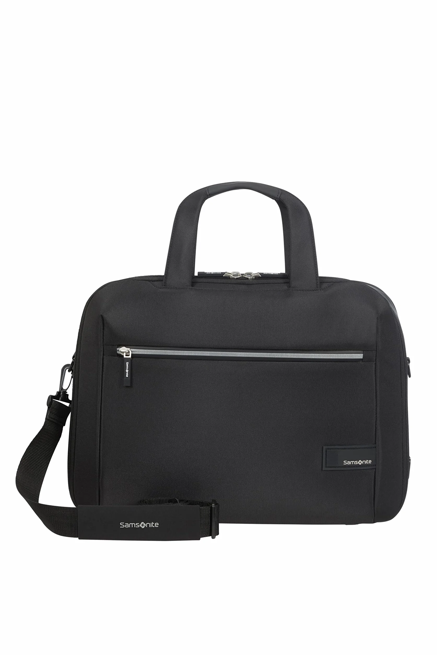 Samsonite Litepoint - Laptoptasche erweiterbar 15.6 Zoll, 40.5 cm, 17.5/22 L, Schwarz (Black)