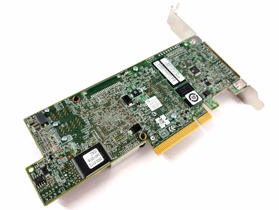 Broadcom MegaRAID SAS 9361-8i PCI Express x8 3.0 12Gbit/s RAID-Controller (SAS, SATA, PCI Express x8, 0, 1, 5, 6, 10, 50, 60, 1024 MB, DDR3, 1866 MHz)