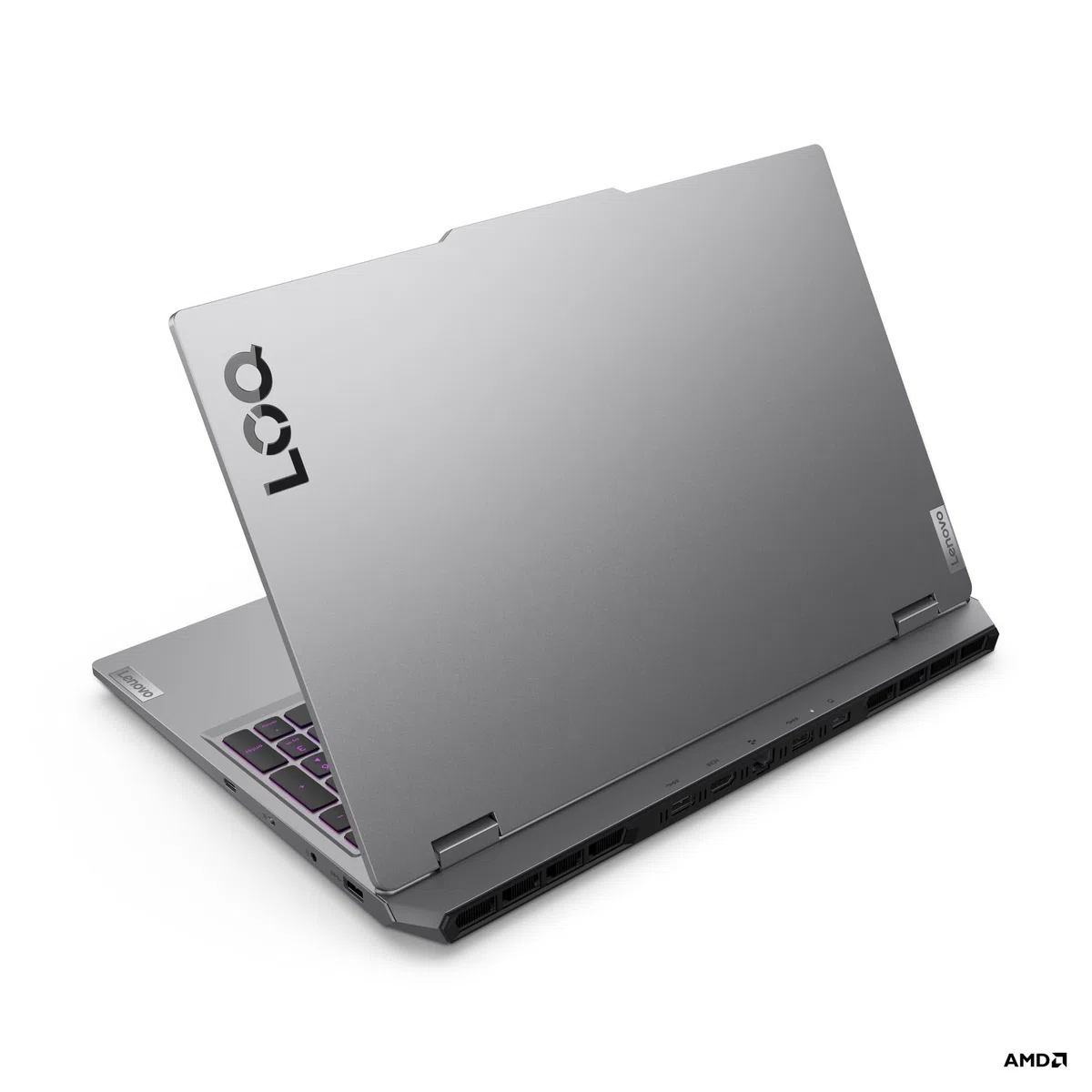 Lenovo LOQ Gaming AI Laptop | 15.6" Full HD 144Hz | NVIDIA GeForce RTX 5060 8GB | AMD Ryzen 7 250 | 16GB RAM | 1TB SSD | Win11 | QWERTZ | Weiss-Beleuchtete Tastatur | Grau | 3 Monate Game Pass