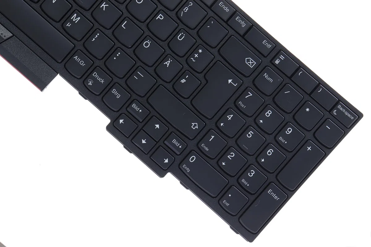 LeFix Orig. Deutsch Tastatur mit Backlight für Lenovo Thinkpad E580 E585 E590 E595|T590 |L580 L590 |P52 P53 P53s,P72 P73|Schwarz