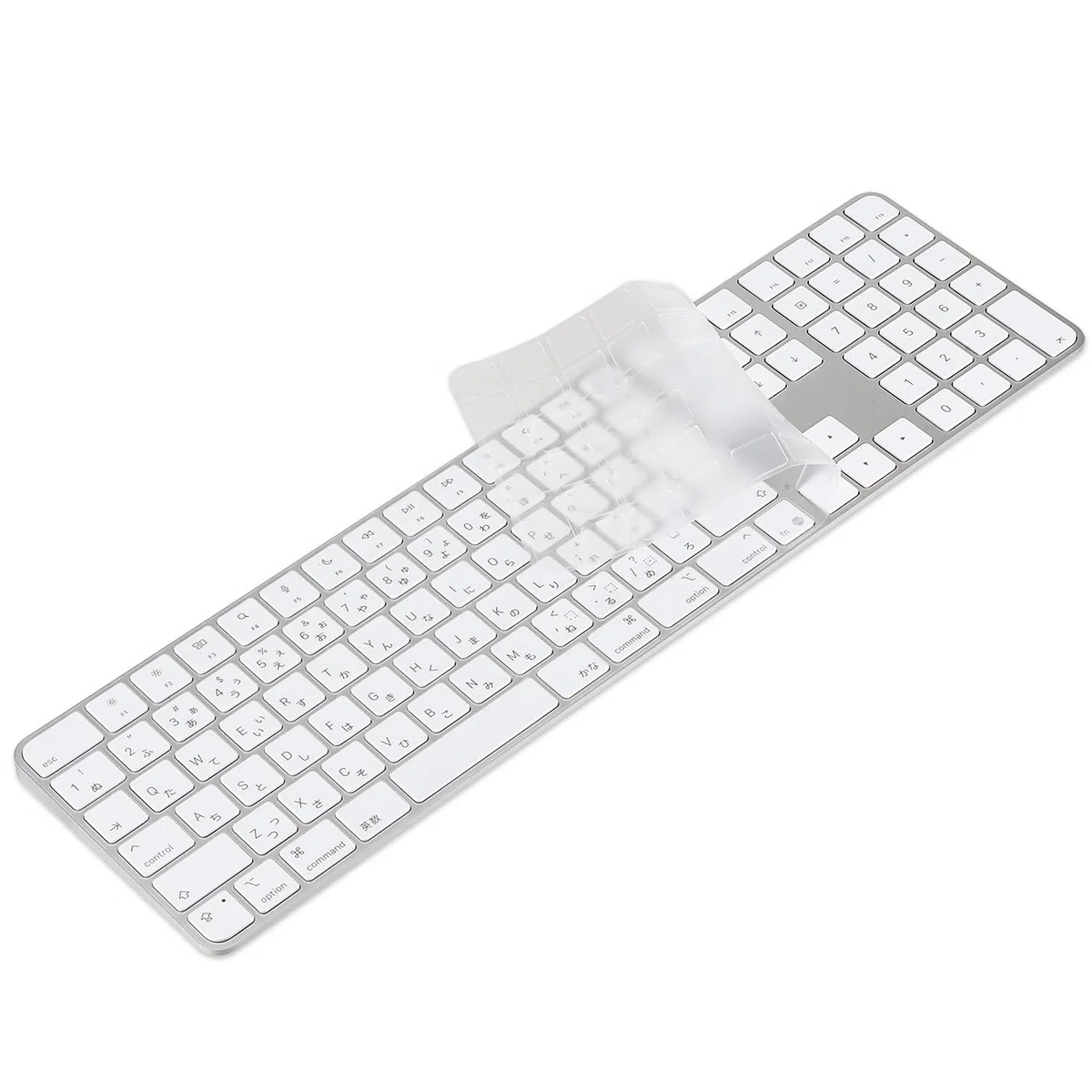 Tastaturabdeckung kompatibel mit Magic Keyboard (2024 Modell A3119 Europäisches Layout, mit Touch ID, mit Ziffernblock) - ultradünn,Tastaturschutz,