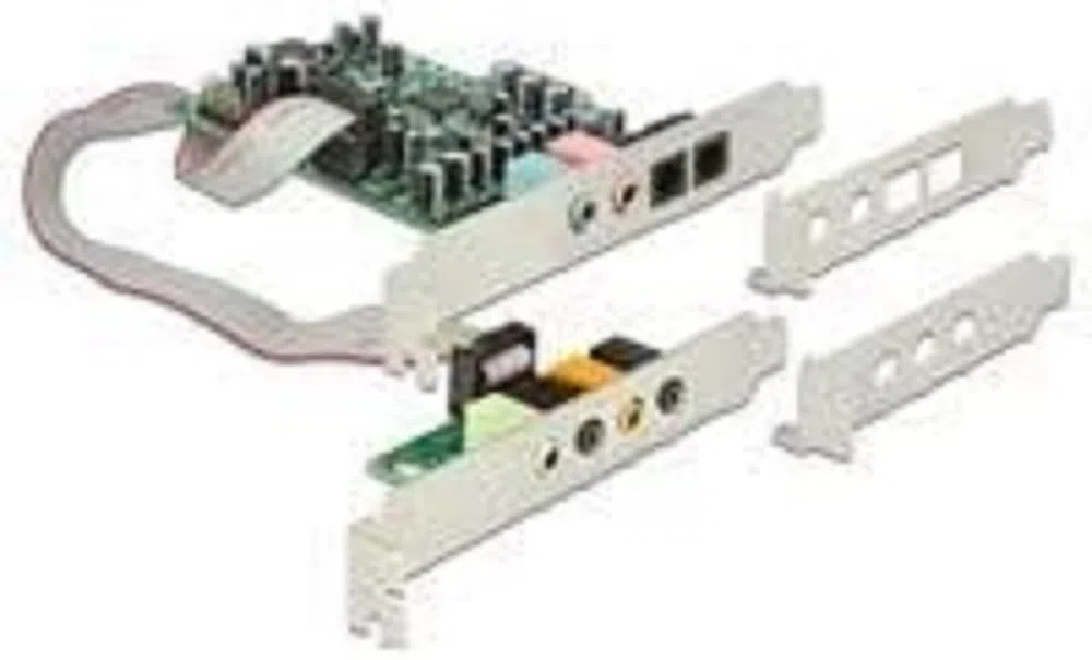 DeLock PCI Express Karte 7.1 Soundkarte 24 Bit / 192 kHz
