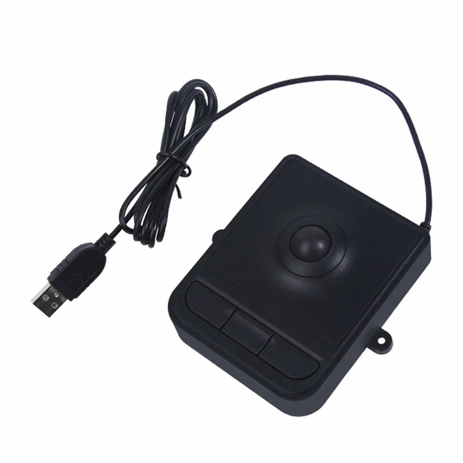 Kompakter kabelgebundener USB-Touchpad, USB-kompatibel, industrieller Trackball mit ergonomischem Design für Laptop und Desktop-Benutzer