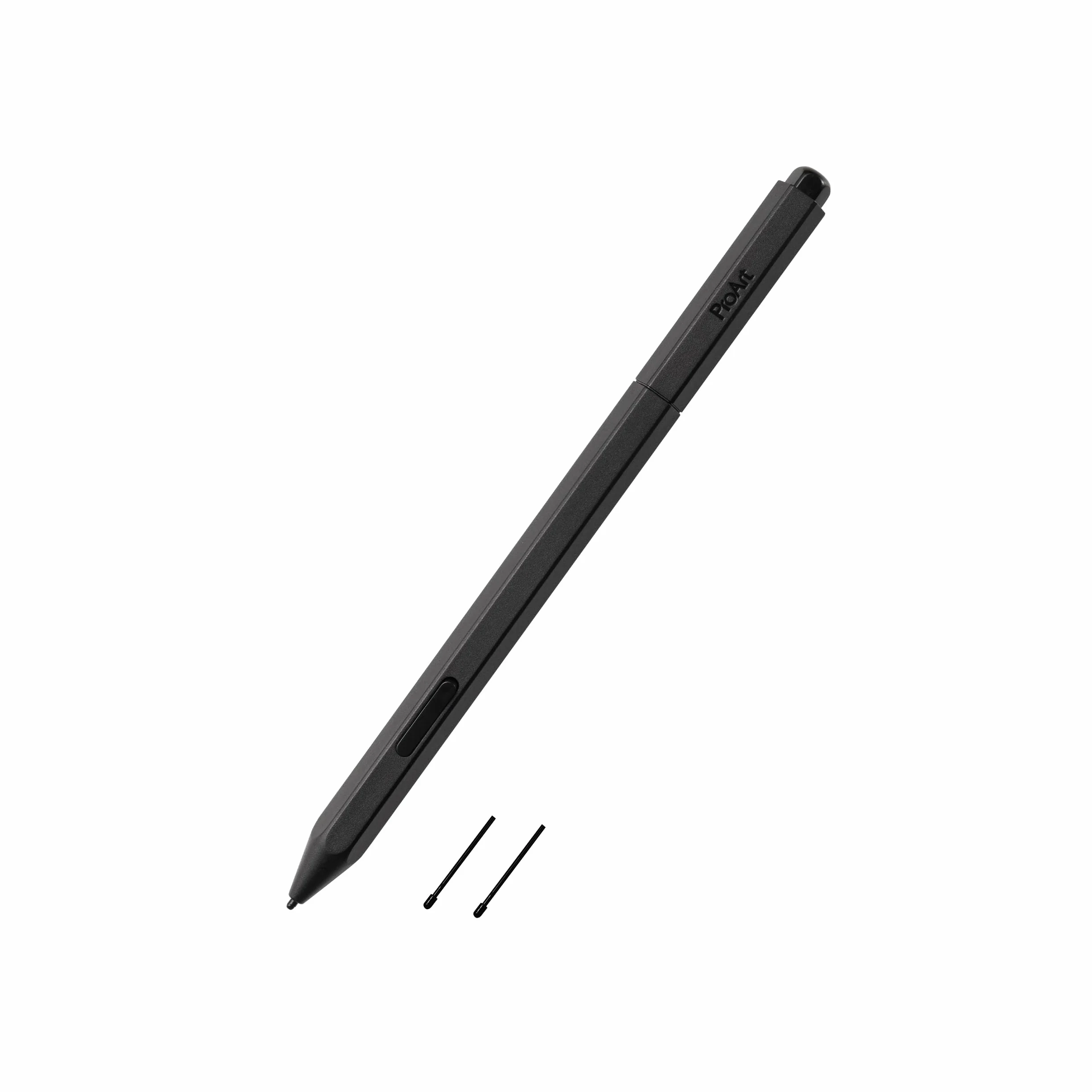 ASUS ProArt Pen MPA01 (WACOM EMR-Technologie, leicht, batterielos, 4096 Druckstufen, 40-Grad-Neigung, digitaler Radierer, Shortcut-Taste, austauschbare Stiftspitzen)