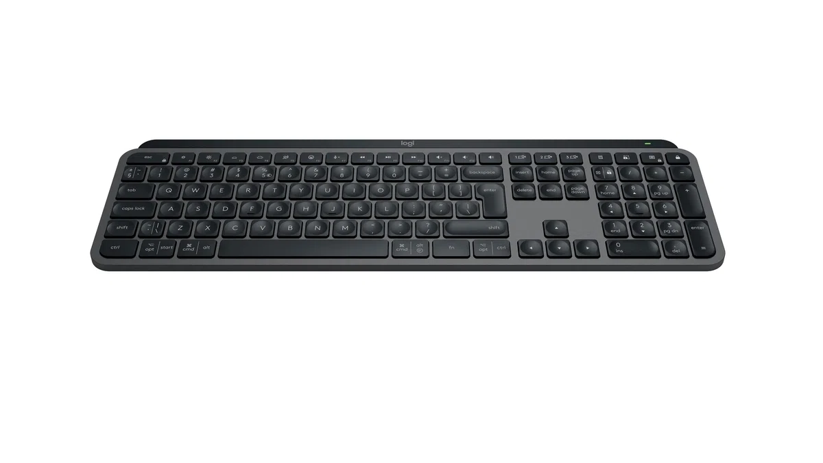 Logitech MX Keys S Kabellos Tastatur - US INT'L QWERTY