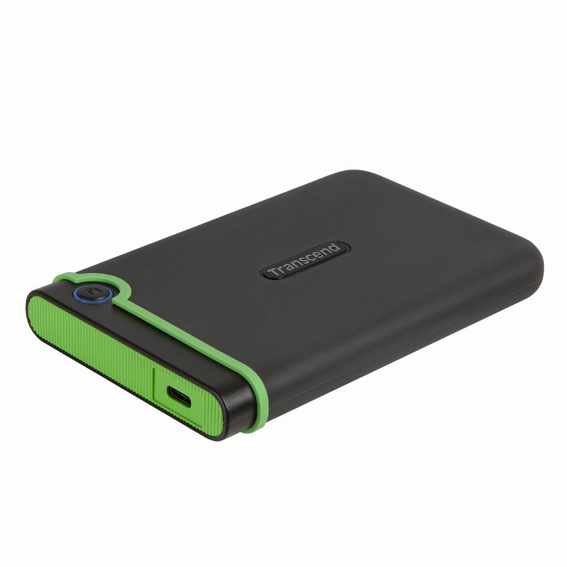 Transcend StoreJet 25M3C 2TB Externe Festplatte, USB Type-C, Anti-Schock (Militärstandard), USB 3.1 Gen 1, 2.5 Zoll, Eisengrau| Ideal für MacBook, iPad Pro & USB-C Laptops