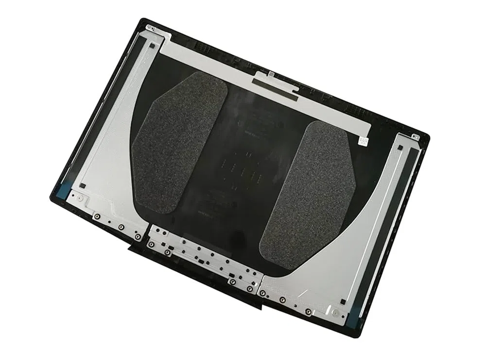 G3 15 3590 LCD-Rückabdeckung und Frontblende und Scharniere für Dell G3 15 3500 Gaming Laptop 747KP 0747KP Schwarz LCD Top Case Rückdeckel + Scharniere & Blende & 10 Schrauben