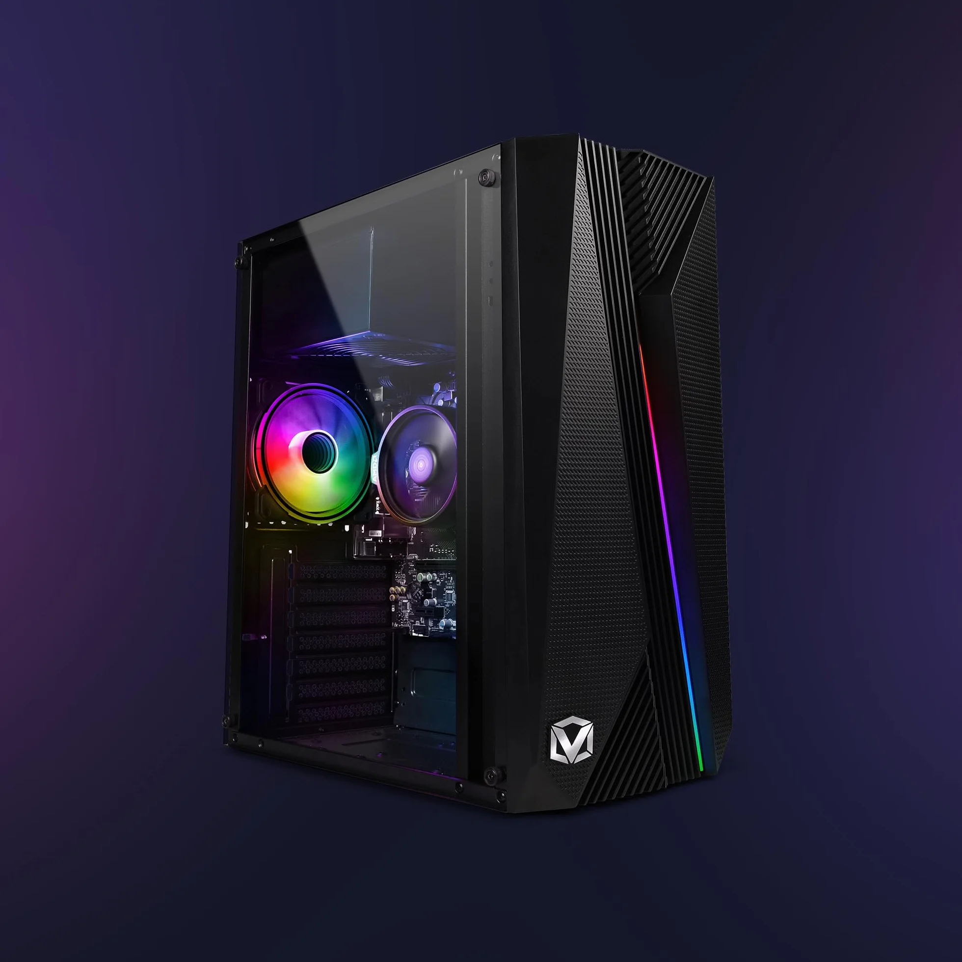 Vibox I-32 Gaming PC Set Komplett • Monitor 22 Zoll • AMD Ryzen 3 3200G 4-Kern • Radeon Vega 8 • 16GB RAM • 1TB SSD • Windows 11 • WLAN 6 + Bluetooth 5.4