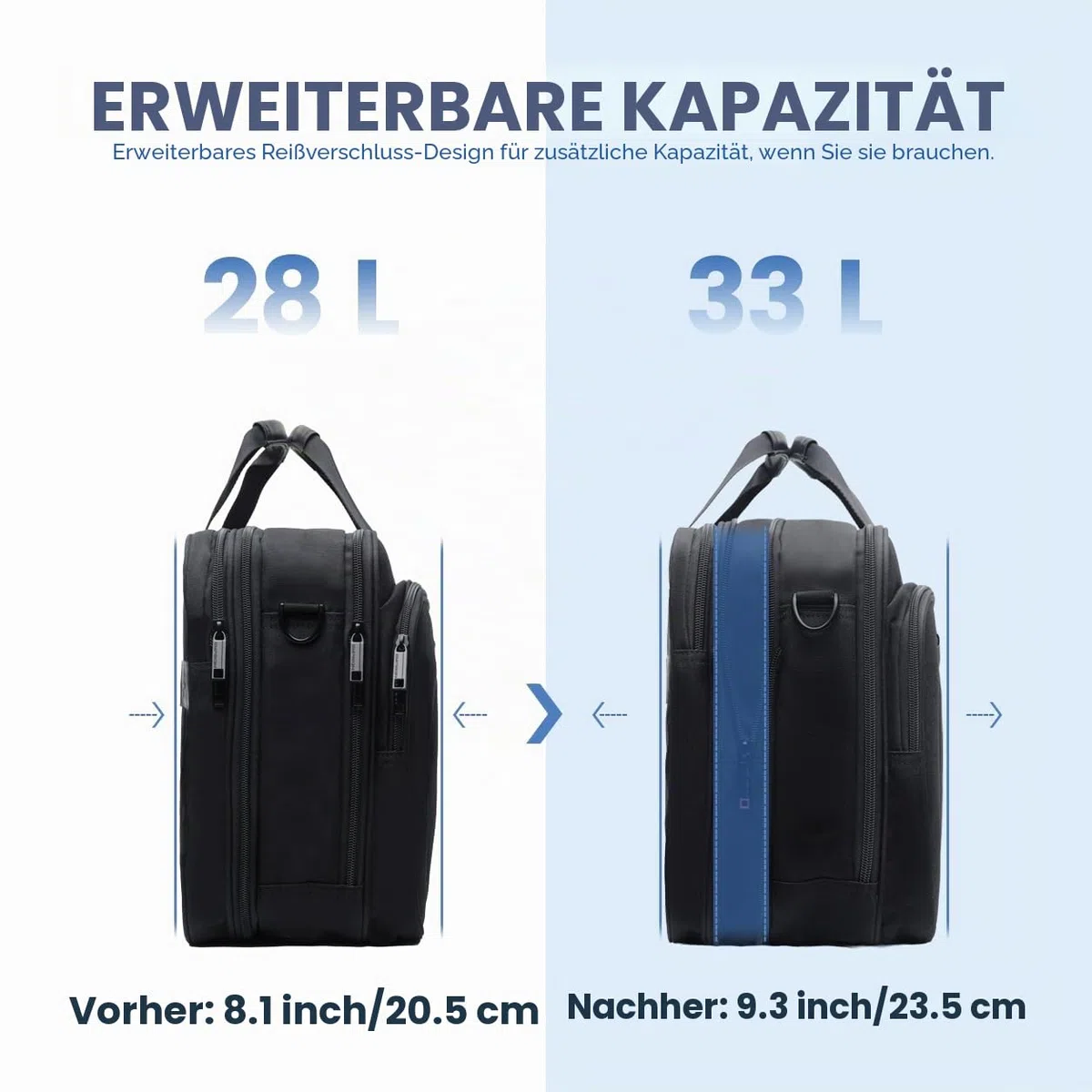 EMPSIGN Laptoptasche Laptop Aktentasche