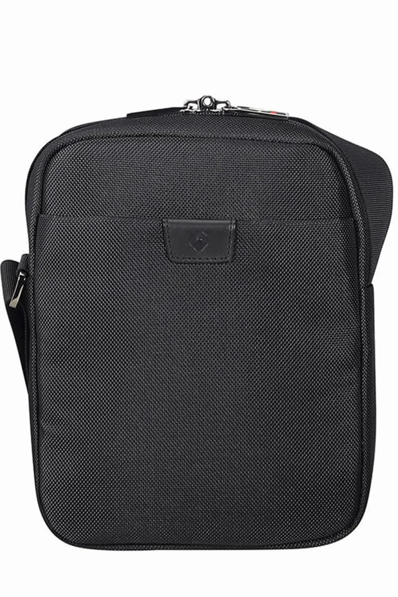 Samsonite Pro-DLX 5 - 7.9 Zoll Umhängetasche für Tablet, 23 cm, 3 L, Schwarz (Black)