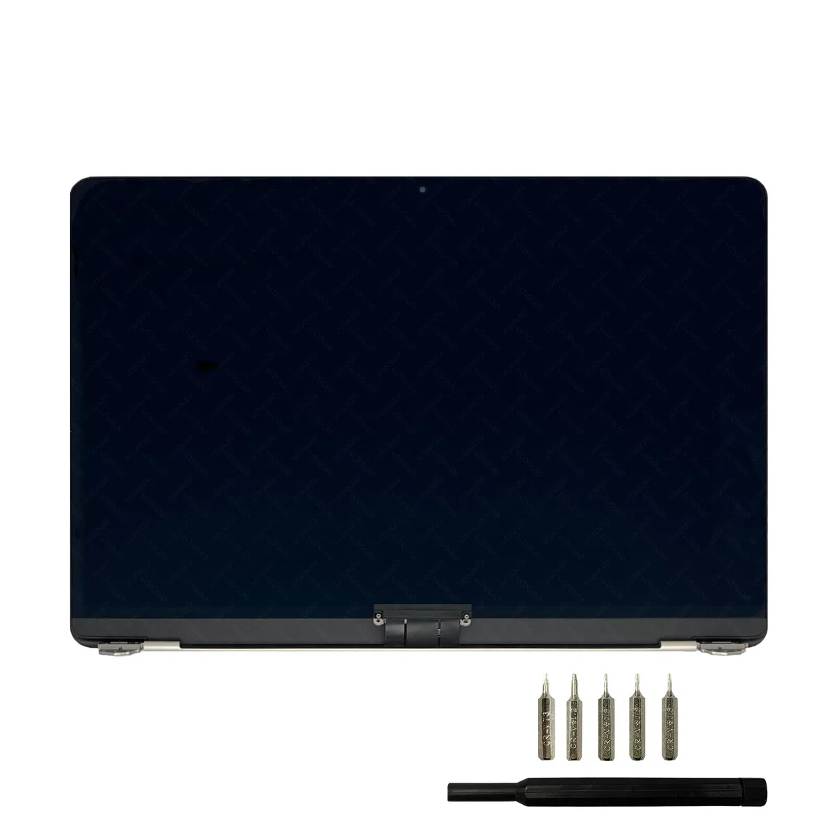 13,6 Zoll LED LCD Screen Retina Display Komplett Bildschirm Assembly für Apple MacBook Air M3 A3113 2024 EMC 8611 Mac15,12 2560x1664 (Mitternacht)