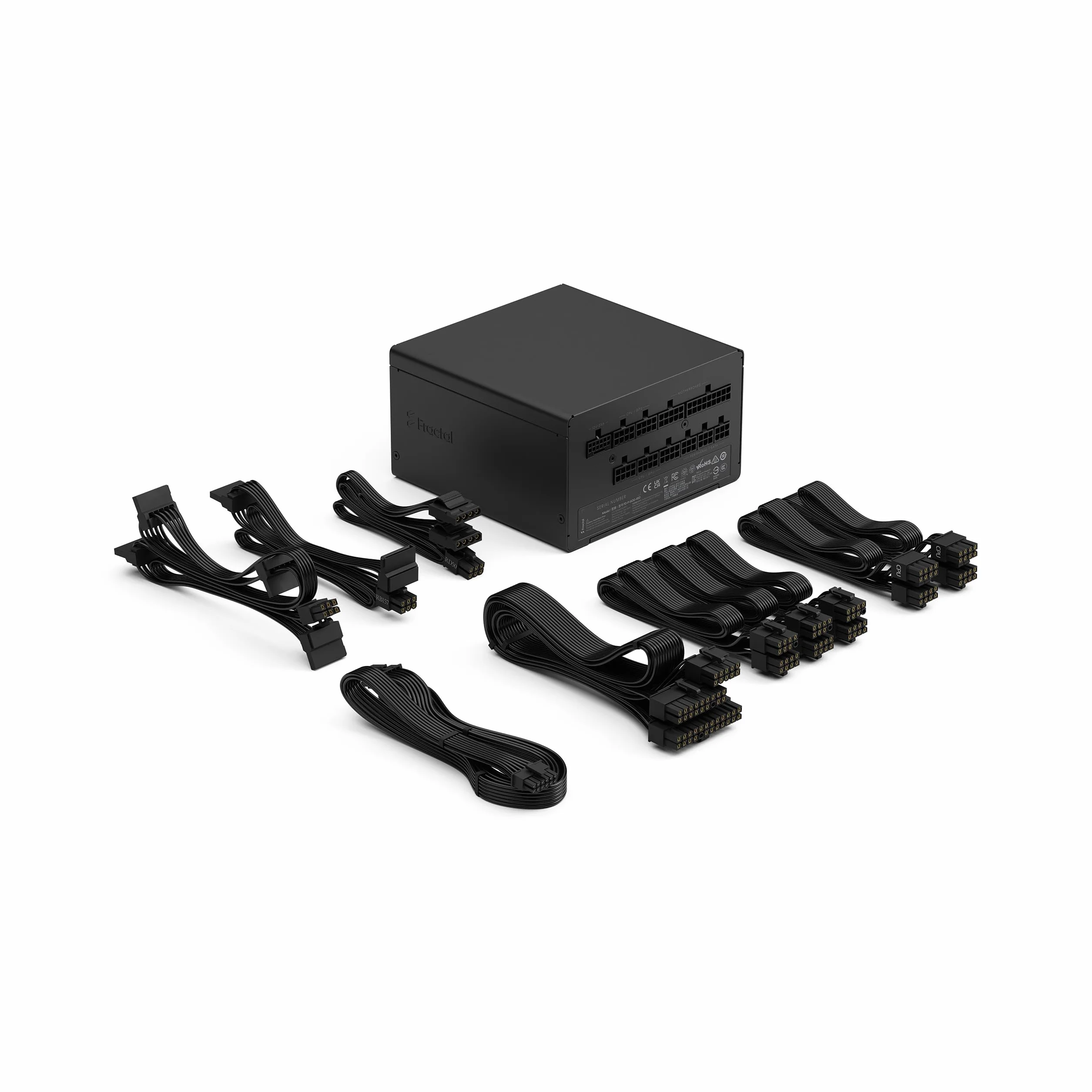 Fractal Design Ion 3 Gold 850W Black — 80 Plus Gold, vollmodular, ATX12V 3.1 Netzteil