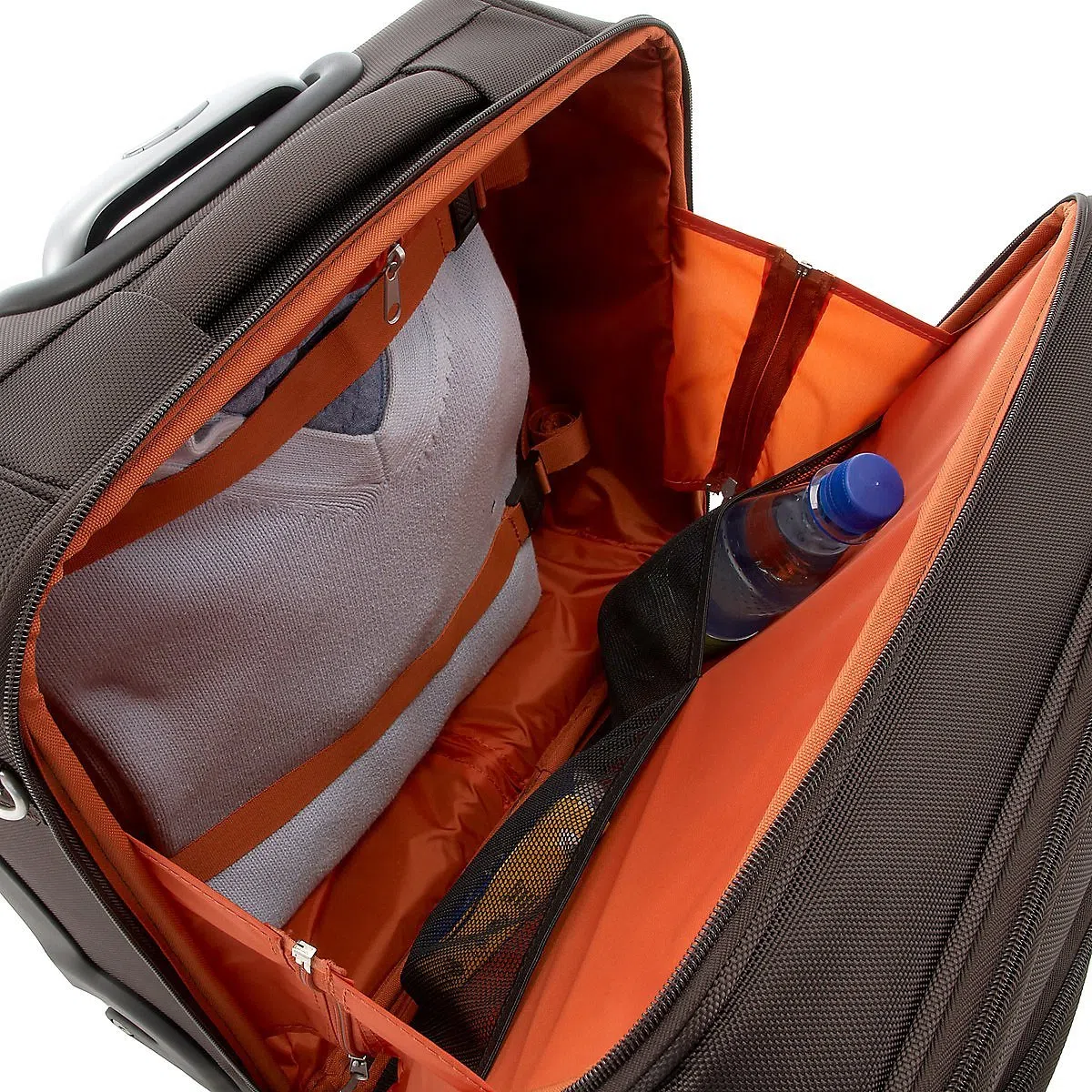 Business Trolley mit 2 Rollen & Teleskopgriff – robuster Aktenkoffer mit Schulterriemen & Laptopfach 17 Zoll | Pilotenkoffer mit Rollen für Damen & Herren | eleganter Business-Koffer für Büro & Reisen