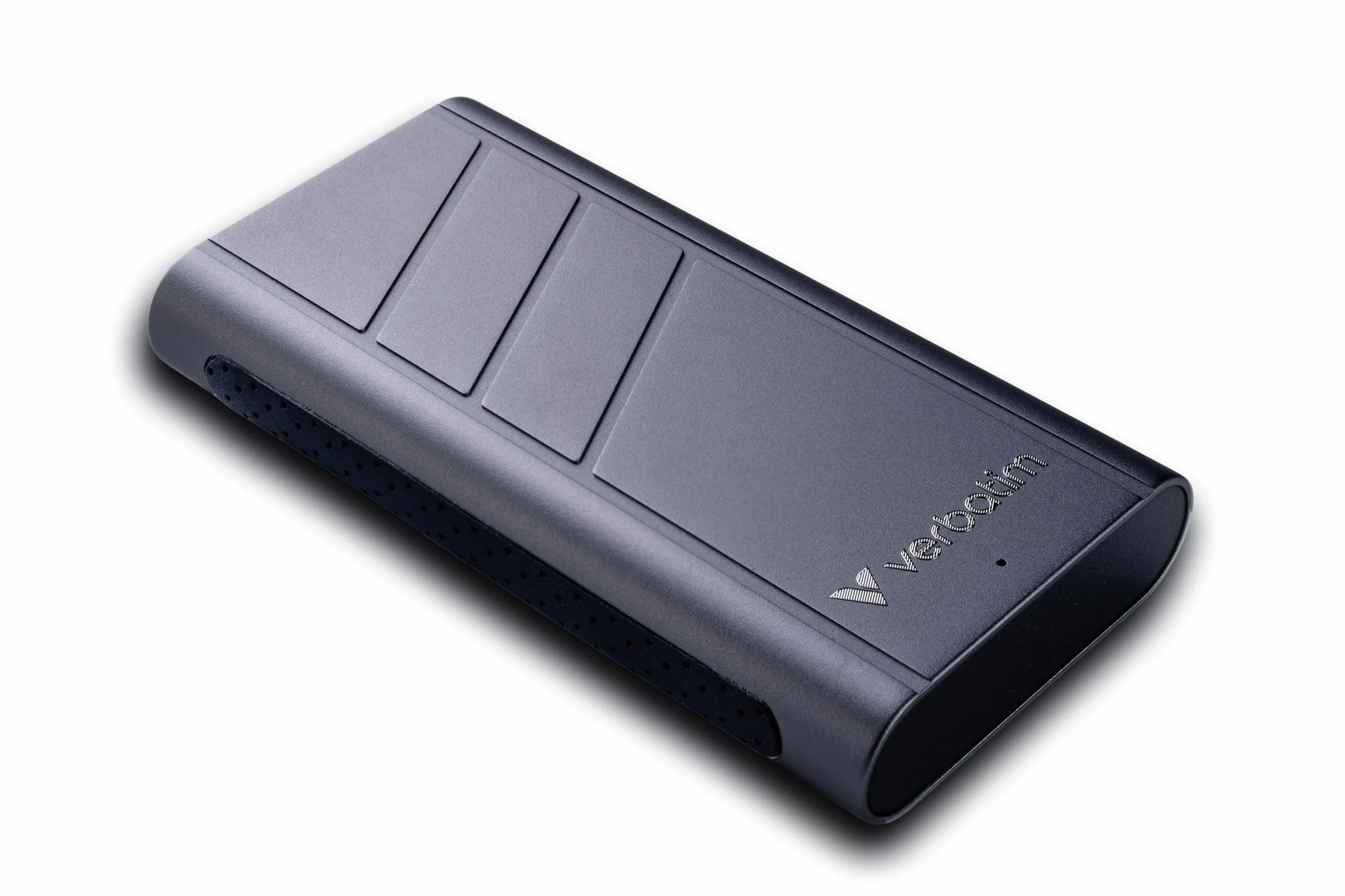 Disco Ssd Esterno - Verbatim - Turbometal - 2 Tb - Grigio