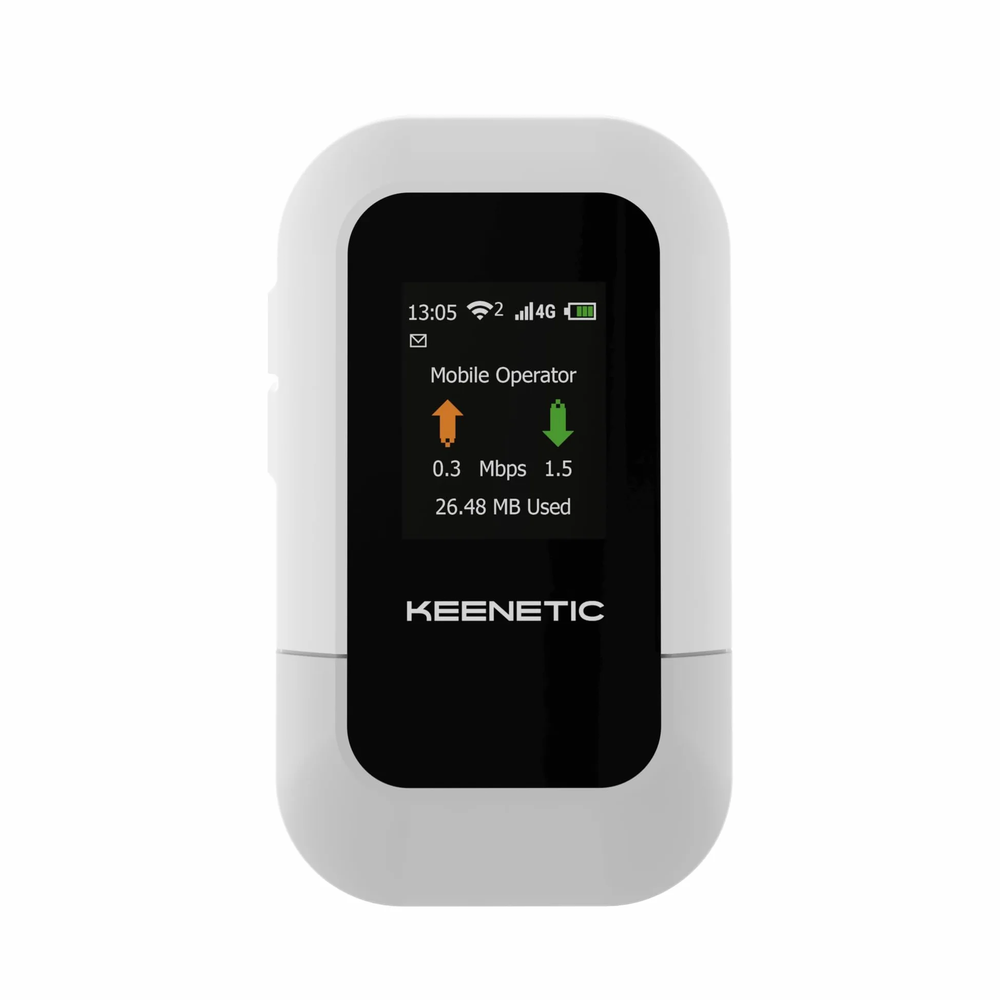 Modem Keenetic KN-5110-01-EU Mobiler 4G-Hotspot mit Wi-Fi 6