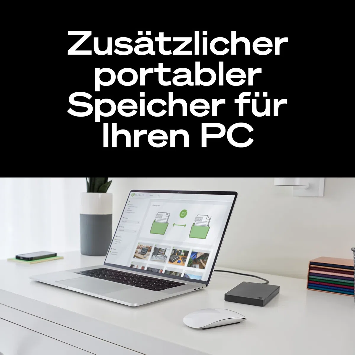Seagate Portable Drive 2TB tragbare externe Festplatte 2.5 Zoll USB 3.0