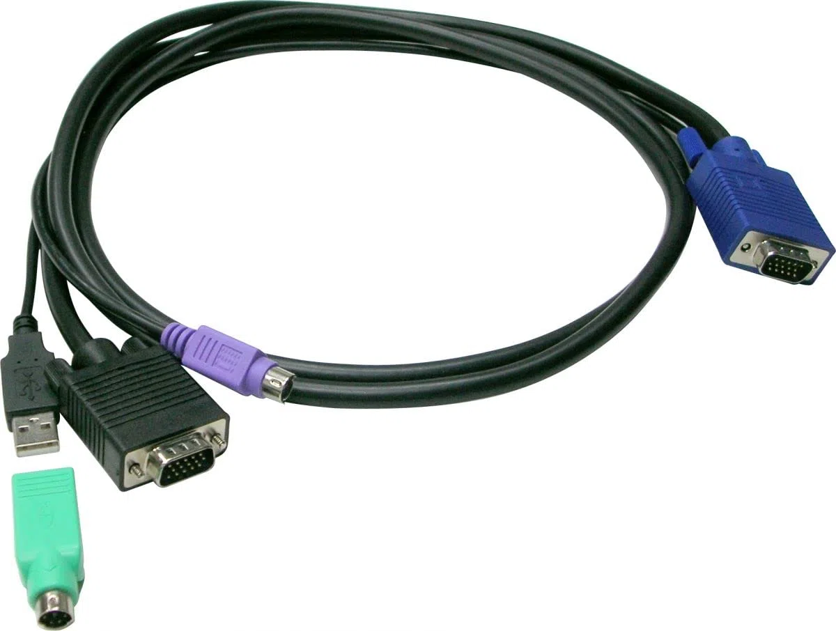 LevelOne 5,0 m KVM-Kabel für KVM-3208/KVM-3216