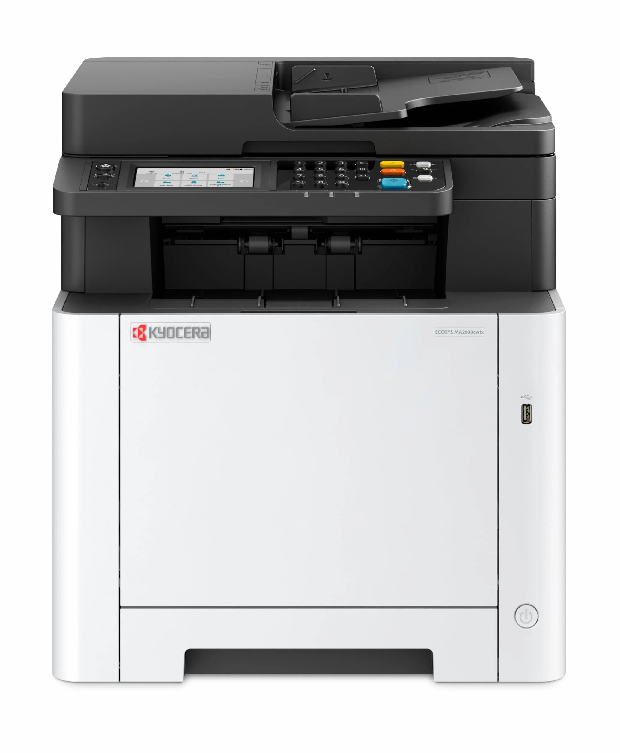 Kyocera Ecosys MA2600cwfx Farblaserdrucker Multifunktionsgerät WLAN: Drucker Scanner Kopierer, Faxgerät. Multifunktionsdrucker inkl. Mobile-Print-Funktion.