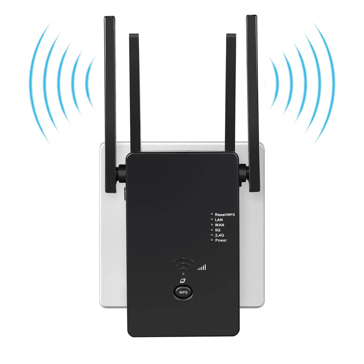2026 Neuester WLAN-Verstärker/Repeater,Kompatibel mit Allen WLAN-Geräten | 1200 Mbit/s Dualband WiFi booster,WiFi Verstärker mit Repeater/Router/AP-Modus,WLAN-Extender mit LAN-/WAN-Anschlüssen.