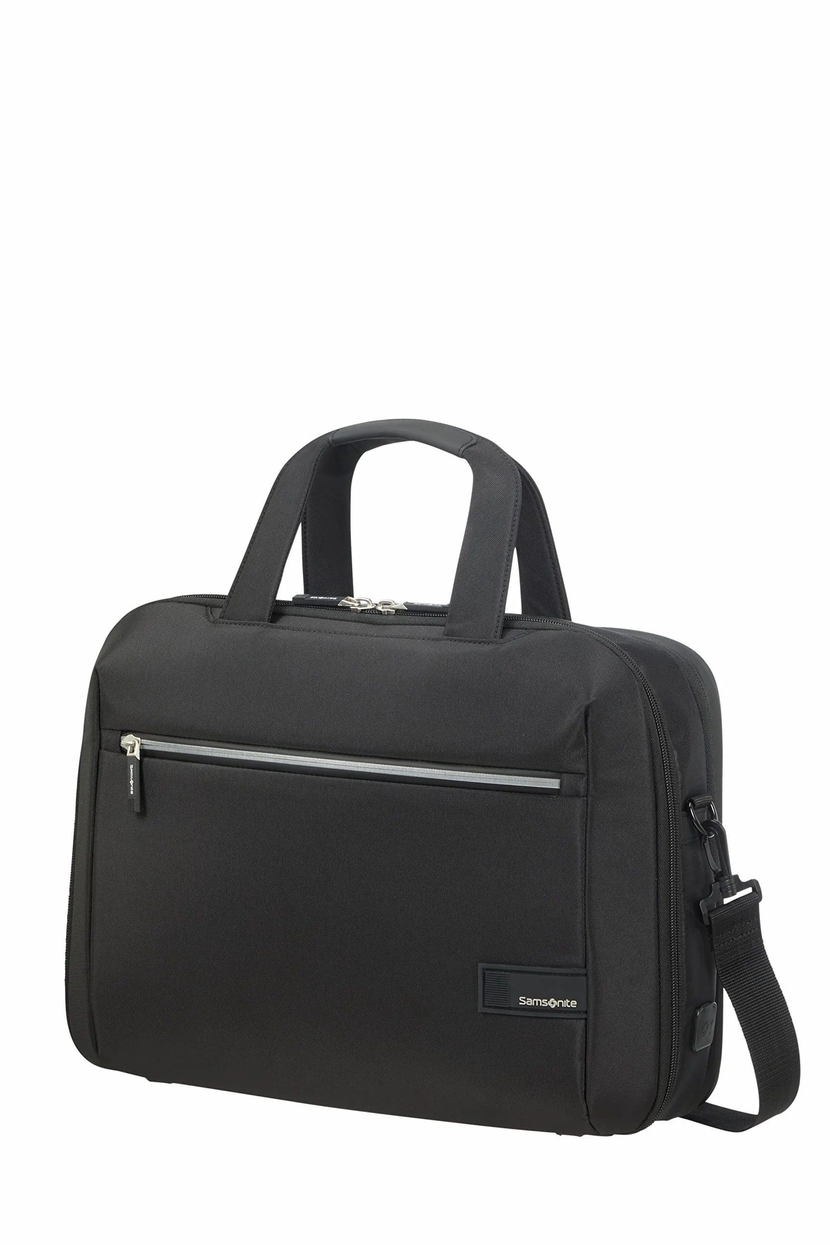 Samsonite Litepoint - Laptoptasche erweiterbar 15.6 Zoll, 40.5 cm, 17.5/22 L, Schwarz (Black)