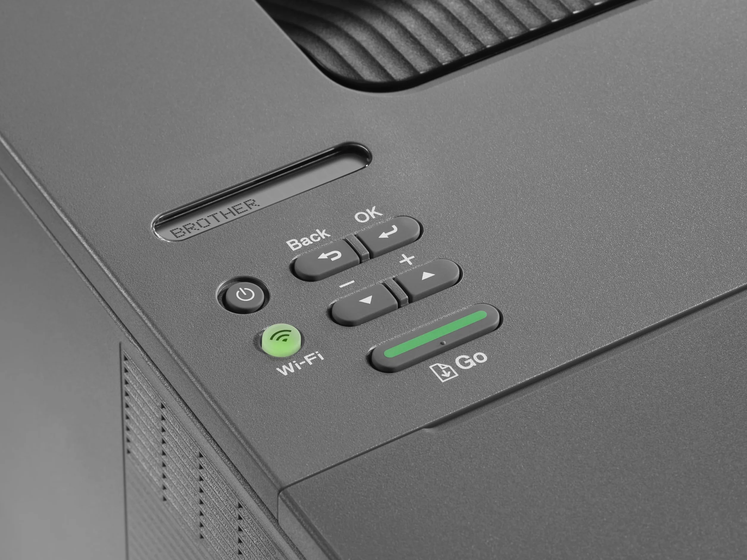 Brother HL-L2400DW Laserdrucker A4 Schwarz-Weiß mit WLAN, Automatischem Duplexdruck, LC-Display, Toner für bis zu 700 Seiten im Lieferumfang