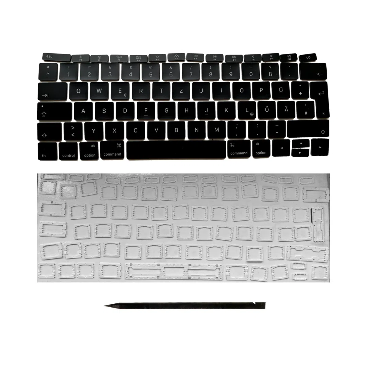 Generisch MacBook Pro Tasten & Scharniere Reparaturset für A1708 (1 Stück)