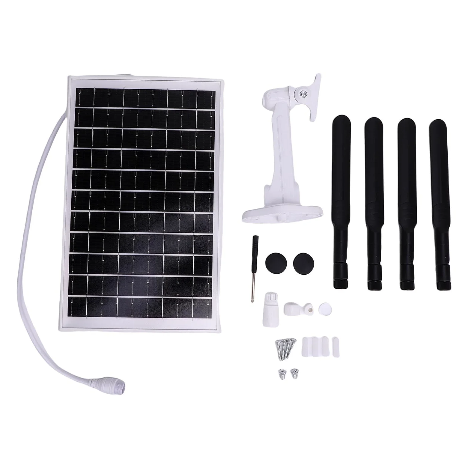 Solar-WLAN-Extender, 4G-LTE-Modem-Router mit 18.000-mAh-Akku und 12-W-Solarpanel für Outdoor-Camping, Wohnmobil-Reisen, Hausboot und Abgelegene Gebiete
