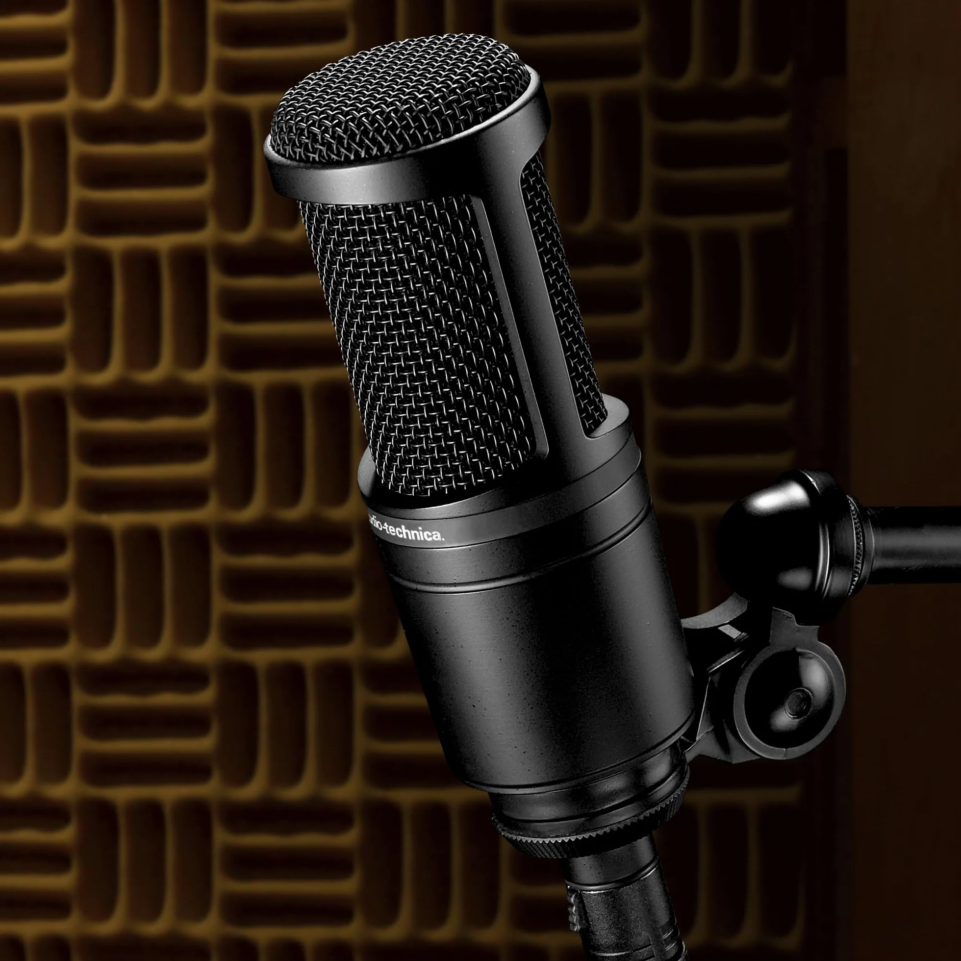 Audio-Technica 2020 Kondensatormikrofon mit Nierencharakteristik Schwarz