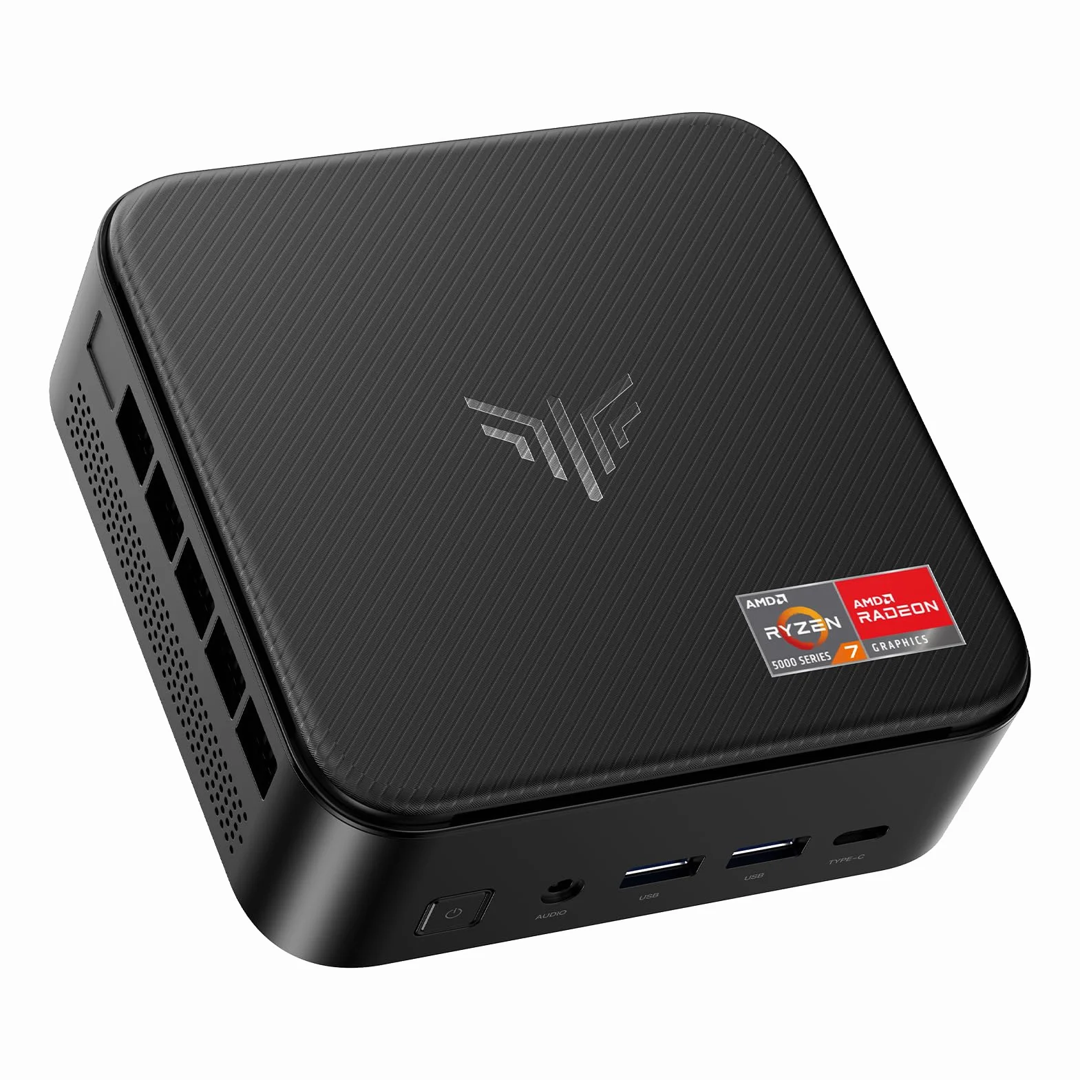 NiPoGi E3B Mini PC AMD Ryzen 5 7430U(Bis zu 4,3GHz) 16GB LPDDR4 512GB SSD mit AMD Radeon Graphics Micro Desktop Computer Für Büro/Heimkino/Meeting/Business/Trip |WiFi 6|BT 5.2|USB3.2