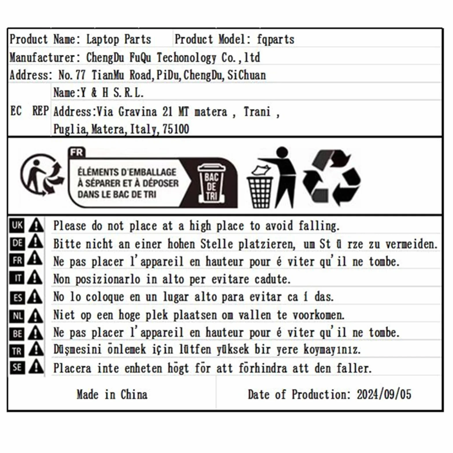 Laptop Intern Sprecher Zum für for Lenovo V15 G2-ALC V15 G2-ITL Schwarz
