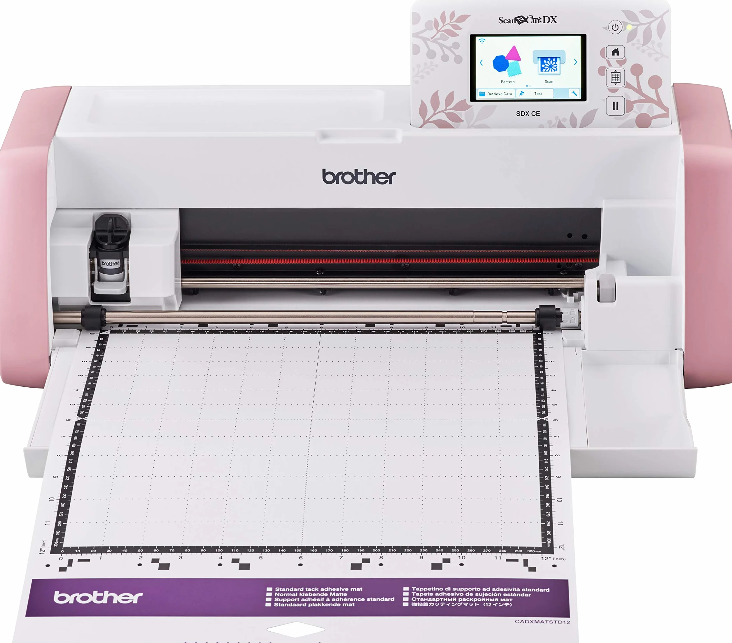Brother Scan N Cut SDXCE (Limitierte Edition) Stanzmaschine, ScanNCut Wireless mit integriertem Scanner, 3 mm, Kreativbedarf, Scrapbooking, Patchwork, Nähen