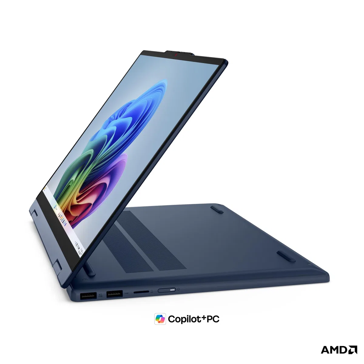 Lenovo IdeaPad 5 2in1 Laptop | 14" WUXGA Touch Display | AMD Ryzen 7 250 | 16GB RAM | 512GB SSD | AMD Radeon 780M | Windows 11 | QWERTZ | exkl. Farbe in Cosmic blau | 3 Monate Premium Care