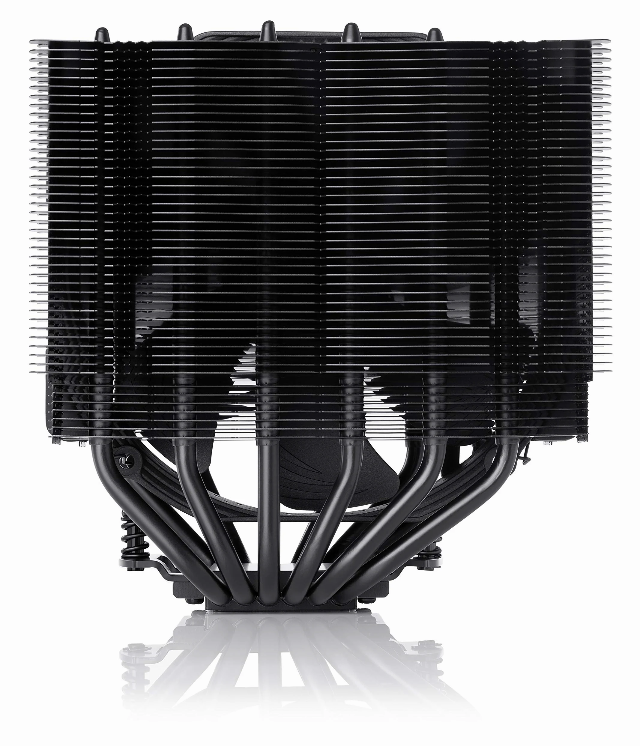 Noctua NH-D15S chromax.black, Premium CPU-Kühler mit NF-A15 PWM 140mm Lüfter (Schwarz)