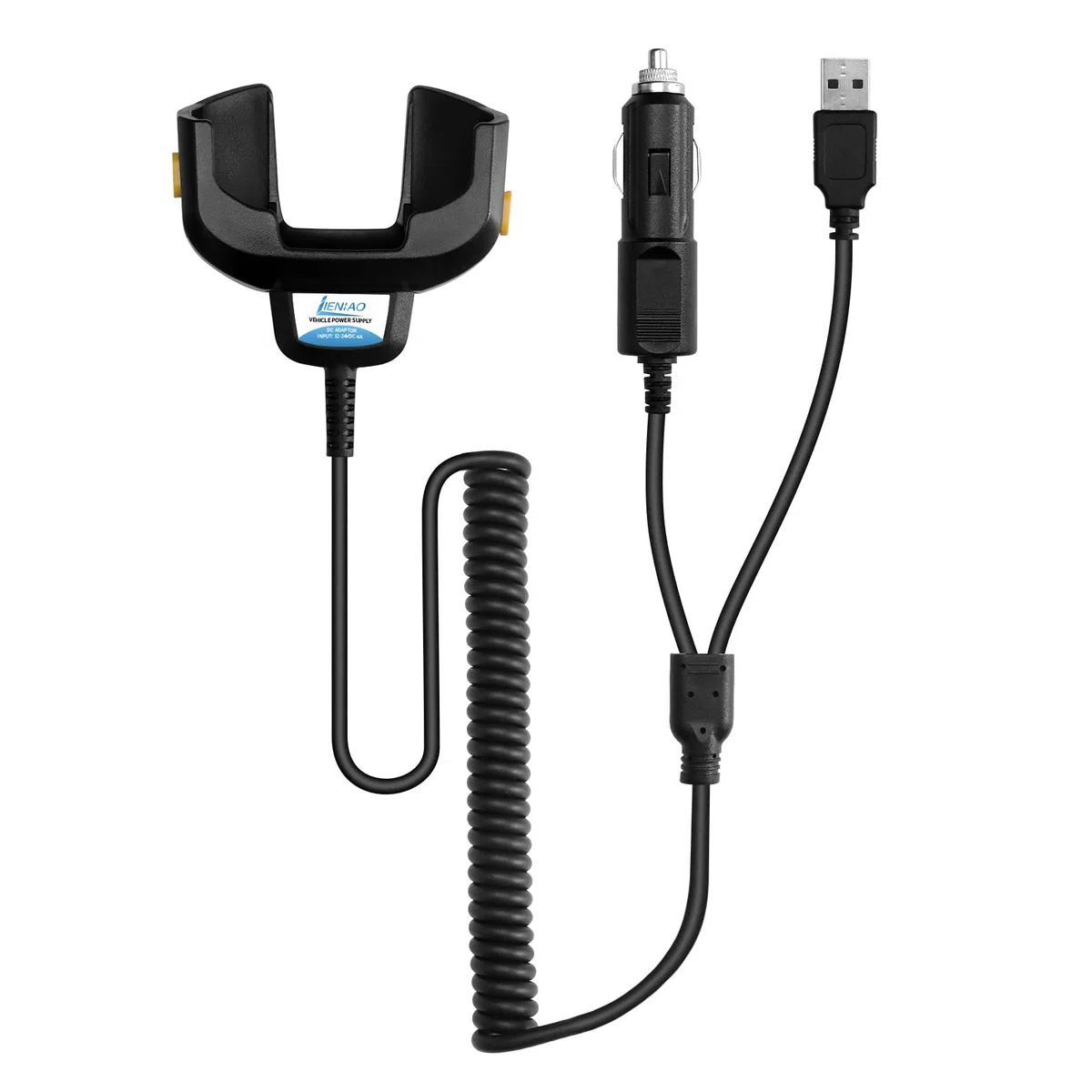 2 in 1 USB Ladekabel für Zebra TC77 TC70 TC55 TC72 TC75 TC70X TC75X TC700H TC700K BT-000318 Batteriescanner CHG-TC7X-CLA1-01 Autoladegerät