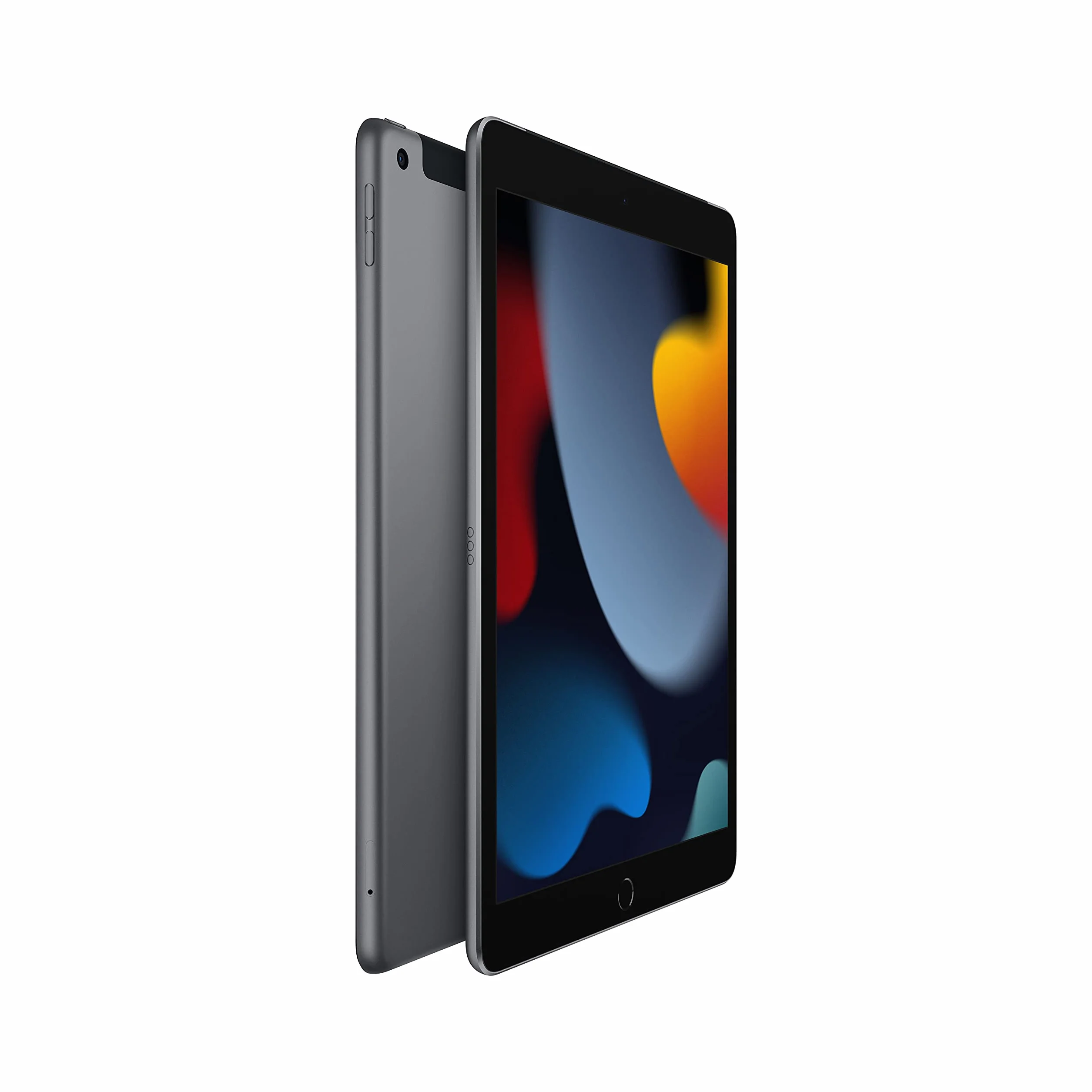 2021 Apple iPad (10,2-zoll, Wi-Fi + Zellular, 64GB) Space Grau (Generalüberholt)