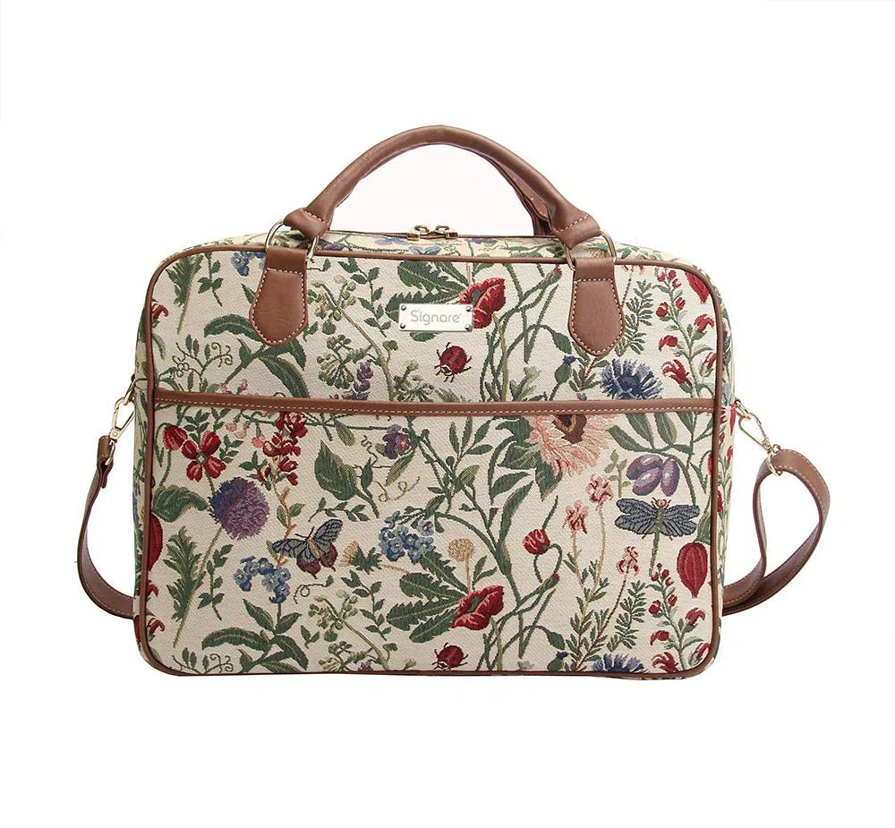 Signare Gobelin Laptop Tasche Laptoptasche 15.6 Zoll, Notebook Tasche 15.6 Zoll Business Taschen Damen mit Farbmuster Designs
