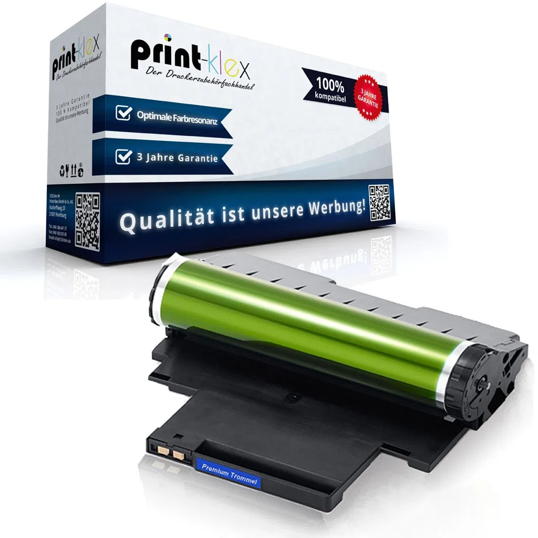 Print-Klex Trommeleinheit kompatibel für HP Color Laser MFP 170 Series Color Laser MFP 178 nw Color Laser MFP 178 nwg W1120 A 120A W1120A W 1120A Drum Trommel - Office Pro Serie