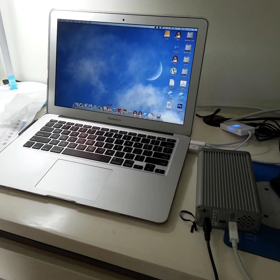 Cablecc Video-Datenkabel für MacBook 2013 / 2014 / 2015, Thunderbolt-Anschluss auf Thunderbolt-Stecker