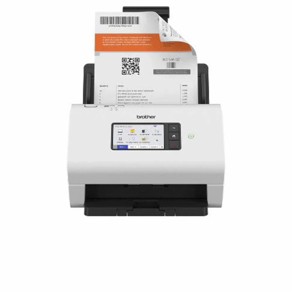 Brother AdS-4900w Scanner Con Adf + Alimentatore Di Fogli 600 X 600 Dpi A4 Nero, Bianco (adS-4900w 2-Sided Scan Up To - 60ppm / 120ipm 100 Sheet Adf
